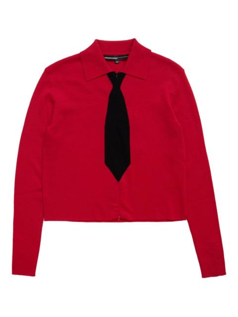 SPENCER BADU tie polo shirt