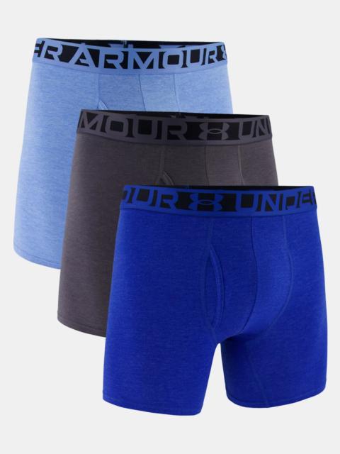 Under Armour Men's UA Performance Cotton 6" 3-Pack Boxerjock®