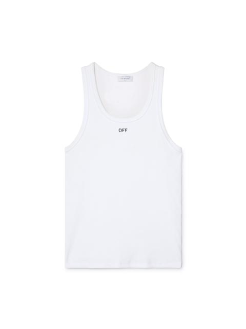 Off-White Off Stamp Rib Tanktop