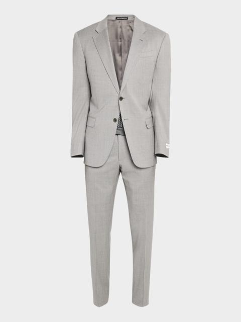 EMPORIO ARMANI Men's Micro-Houndstooth Suit