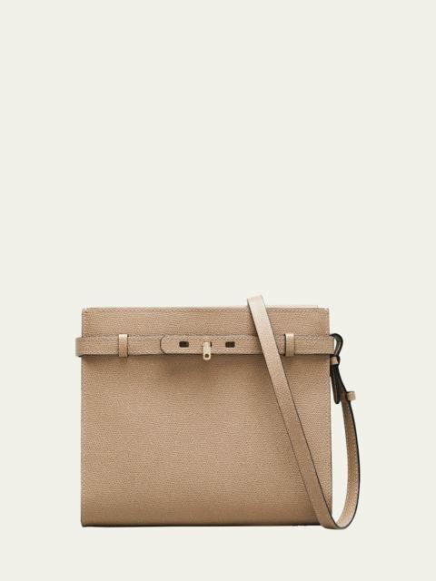 Valextra B-Tracollina Leather Shoulder Bag