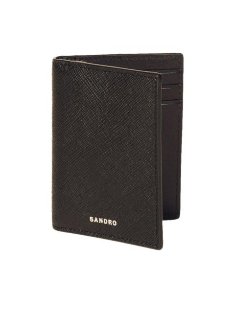 Sandro Wallet in certified leather