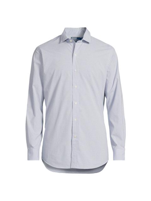 Polo Ralph Lauren Men's Classic-Fit Glen Plaid Poplin Shirt - Blue Multi