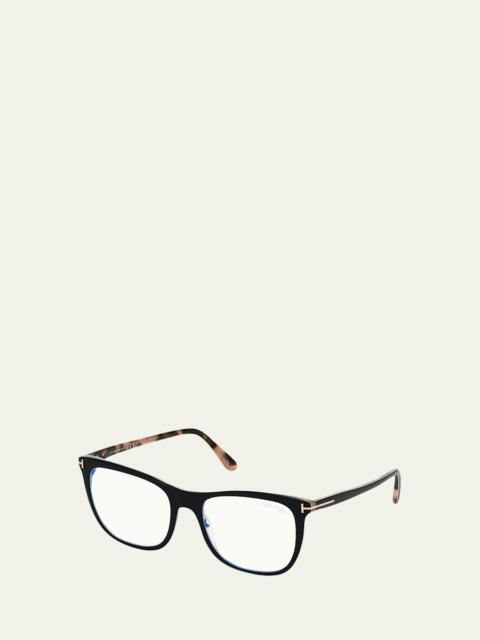 TOM FORD Square Acetate Optical Glasses