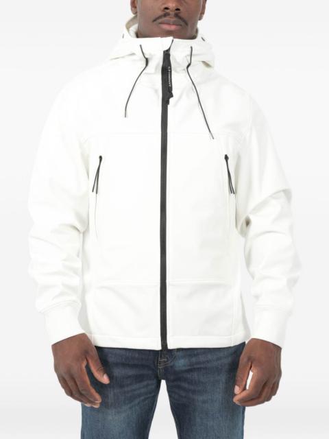 C.P. Company Soft Shell-R zip-fastening hooded jacket
