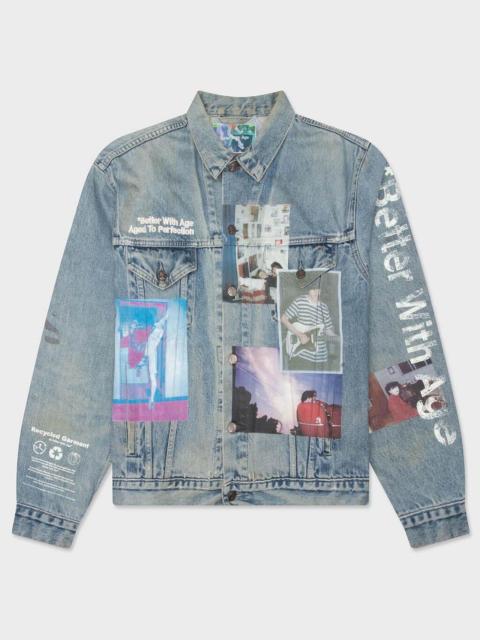 *Better With Age TABLOID TRUCKER JACKET - INDIGO