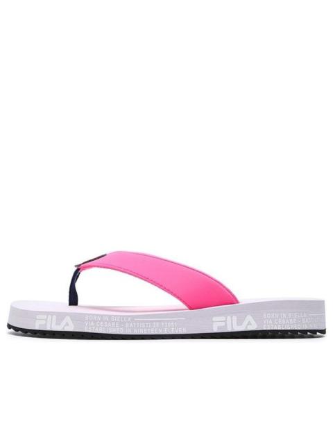 FILA (WMNS) FILA CORE FASHION Slippers 'Pink White' F12W226508FUA