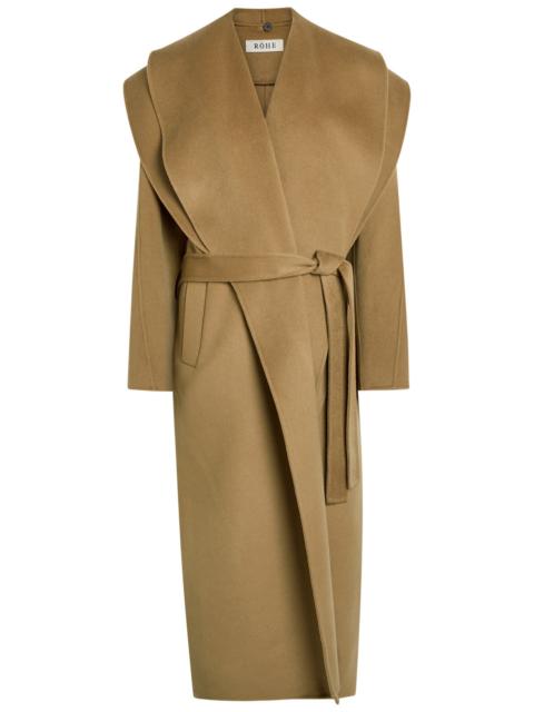 Rohe Double-faced Wool and Cashmere-blend Coat