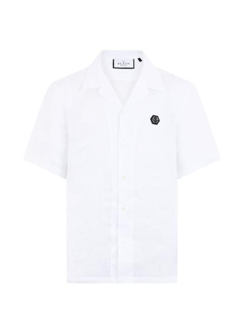 PHILIPP PLEIN logo-detail short-sleeve shirt