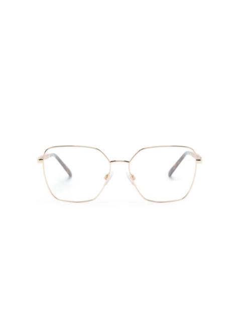 Dolce & Gabbana tortoiseshell-effect square-frame glasses