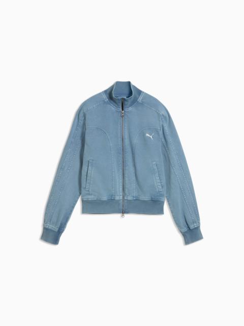 PUMA FUTURE.PUMA.ARCHIVE Women's Washed Twill Short Jacket