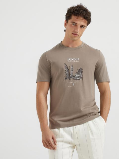 Cotton jersey London T-shirt