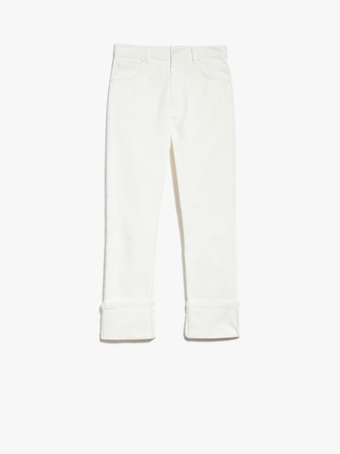 Max Mara DECANO Cropped jeans in stretch bull