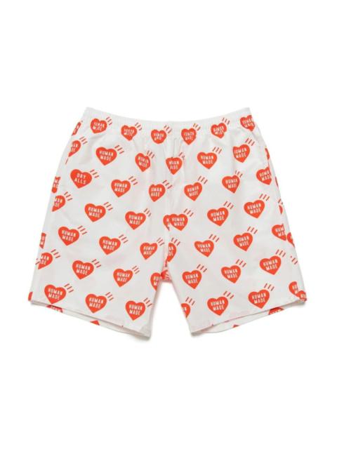 Human Made Human Made Heart Aloha Shorts White