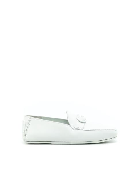 FERRAGAMO gancini calf leather slippers