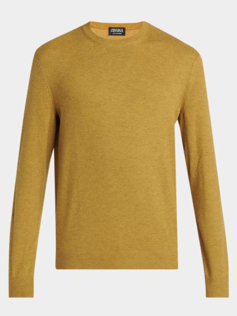 ZEGNA Men's Cashmere Crewneck Sweater