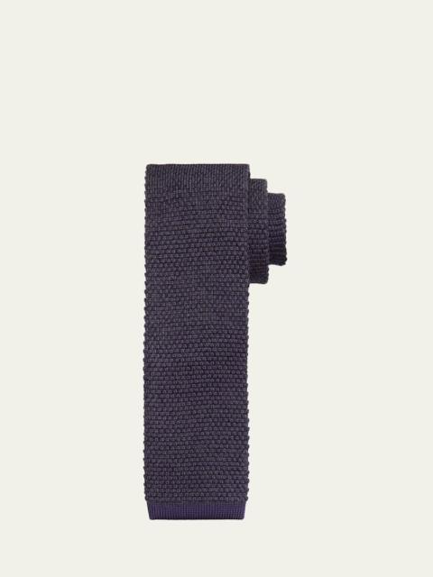 Brioni Men's Micro Motif Silk Tie