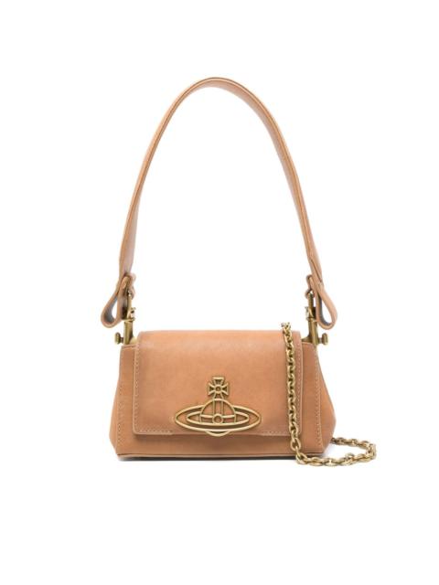 Vivienne Westwood Orb-plaque leather shoulder bag