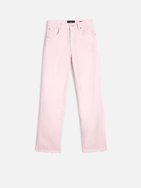 7 For All Mankind CALIE STRAIGHT ANKLE in Left Hand Rose