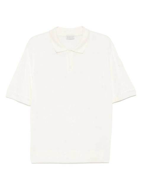Moncler Fine-knit Polo Shirt