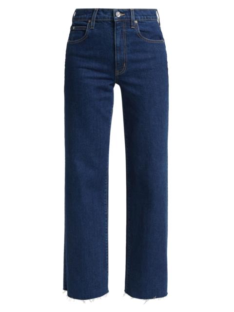 SLVRLAKE Women's Grace Denim Straight-Leg Jeans - Western Hero
