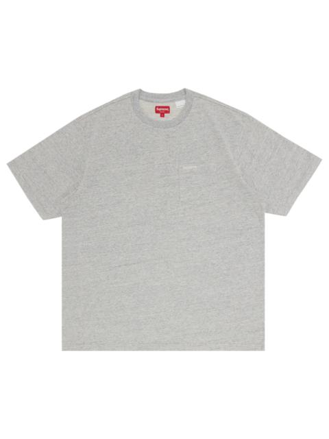 Supreme Supreme Short-Sleeve Pocket Tee 'Heather Grey'