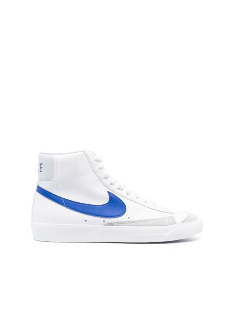 Blazer Mid 77 high-top leather sneakers