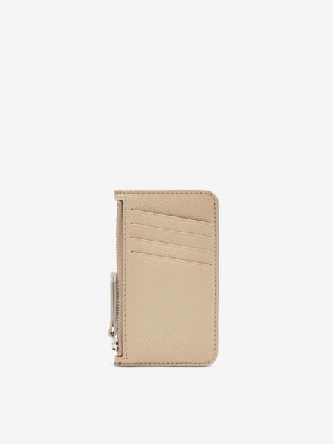 Zip card holder wallet