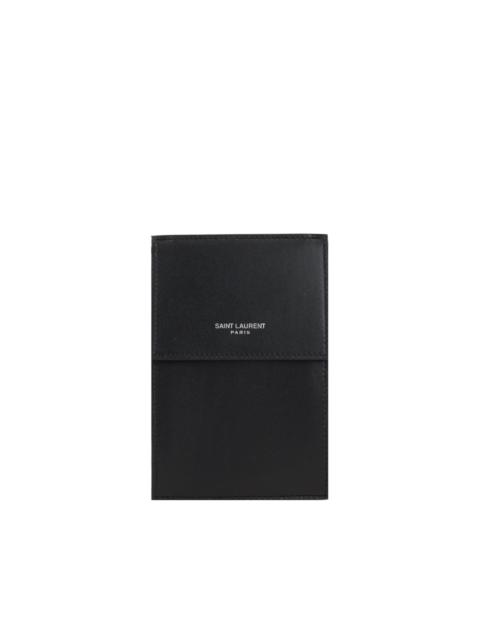 SAINT LAURENT smooth leather mini bag