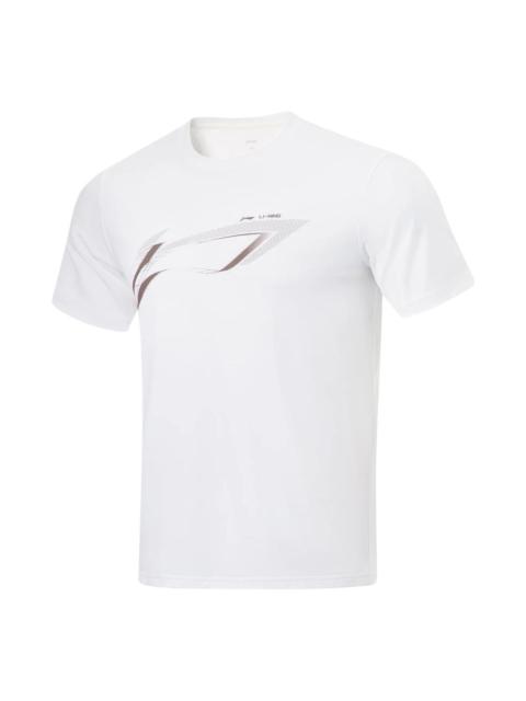 Li-Ning Fitness Series Sports T-shirt 'White' ATST573-2