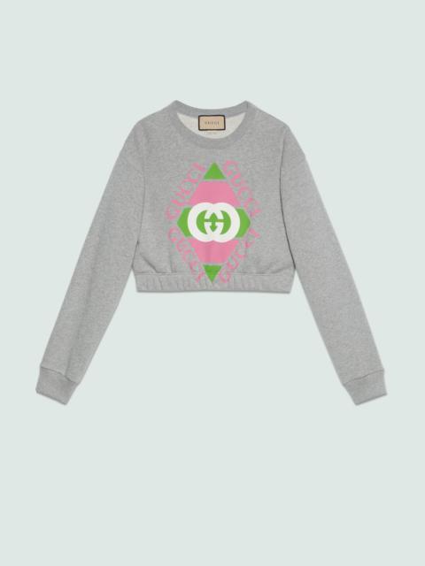 GUCCI Cotton jersey sweatshirt