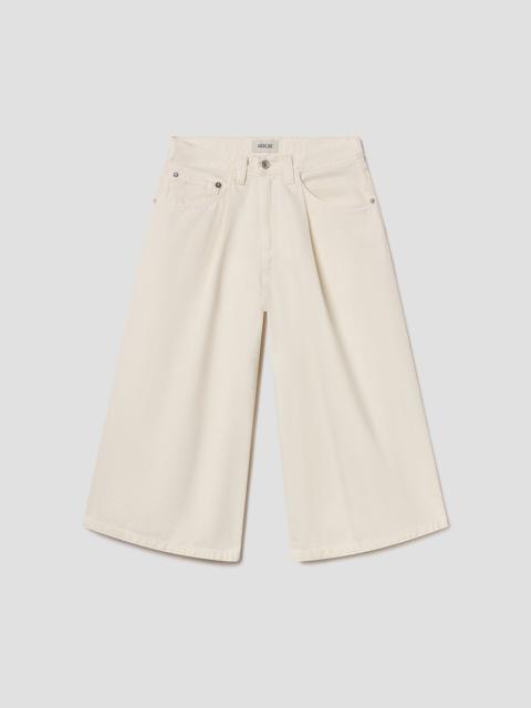 AGOLDE 80'S GAUCHO SHORT IN SOLAR