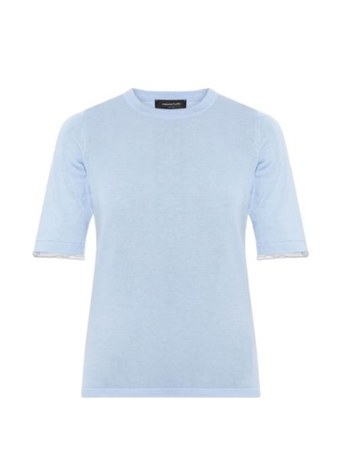 FABIANA FILIPPI fine-knit T-shirt