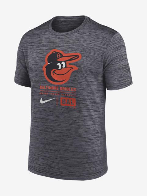 Baltimore Orioles Large Logo Velocity Nike Men's MLB T-Shirt