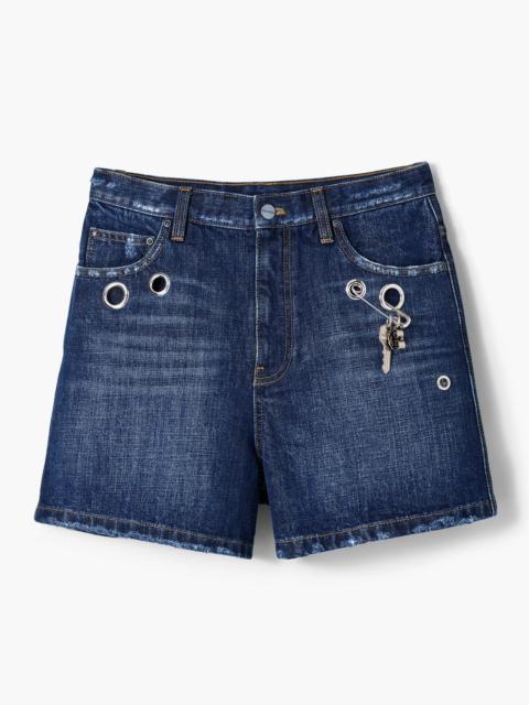 Marc Jacobs GROMMET DENIM SHORTS