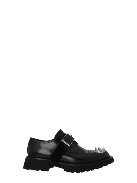 Alexander McQueen Studded derby shoes