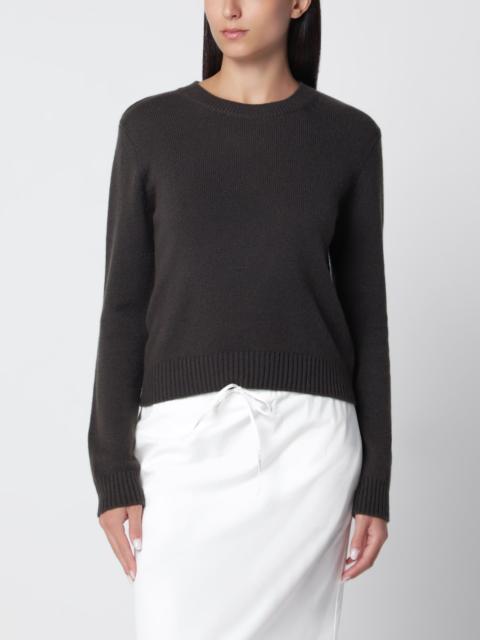 LISA YANG Mable sweater in dark fern cashmere