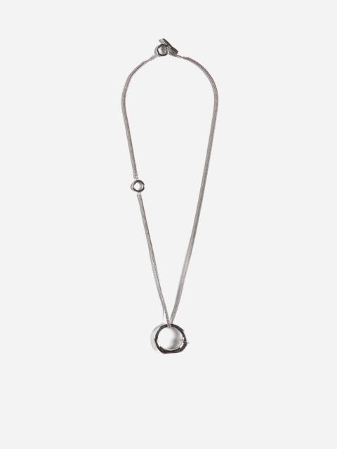 Jil Sander Handcrafted pendant necklace