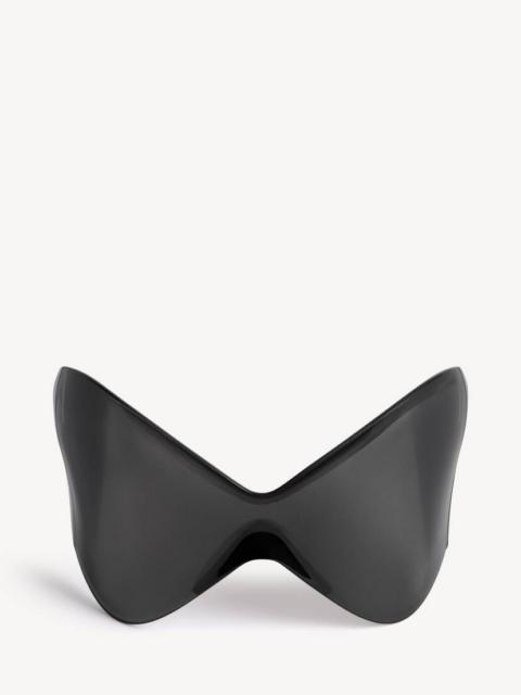 BALENCIAGA Stellar Mask Sunglasses in Black