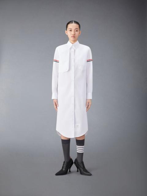 cotton midi shirt dress