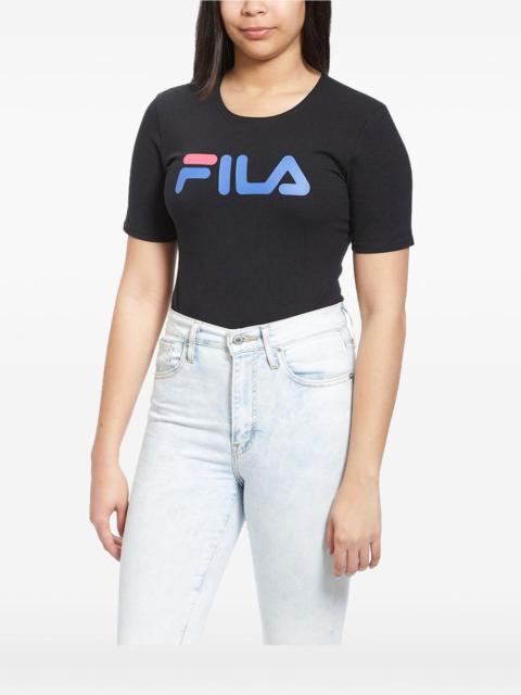 FILA Daisy hight-cut logo-print bodysuit