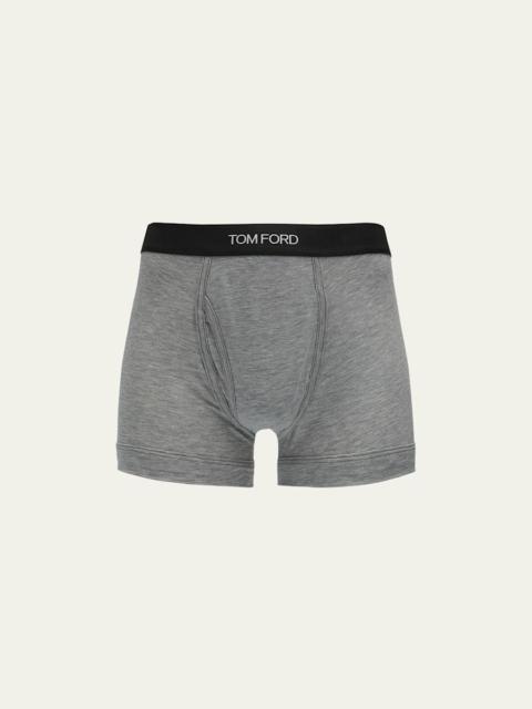 TOM FORD Men's Cotton-Modal Boxer Briefs