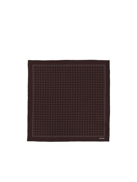 TOM FORD dotted border pocket square