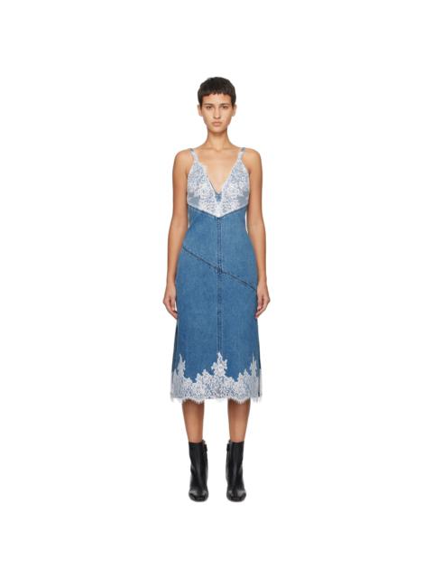 3.1 Phillip Lim Blue Stonewashed Denim Midi Dress