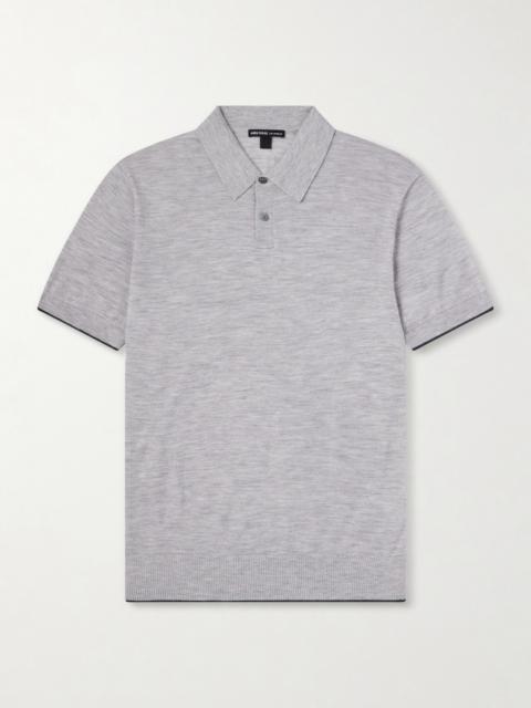 JAMES PERSE Cashmere Polo Shirt