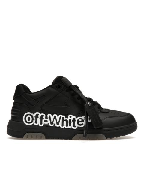 OFF-WHITE Out Of Office OOO Low Tops "Off-White" Black White
