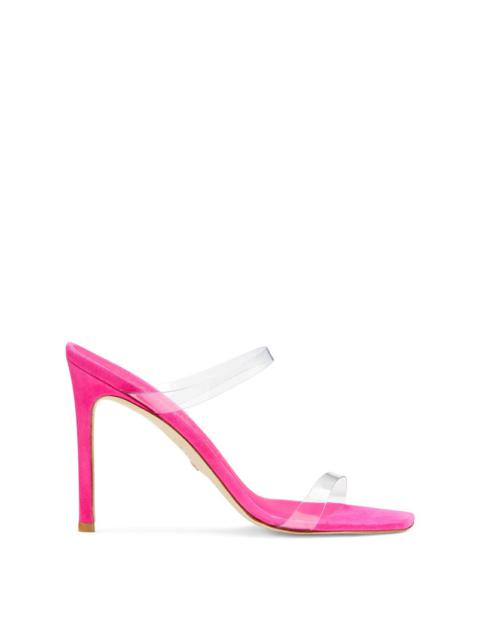 Stuart Weitzman ALEENA 100 SQUARE-TOE SANDAL