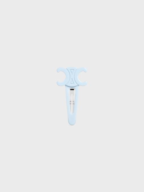 CELINE Celine Large Snap Hair Clip in Acetate and Steel