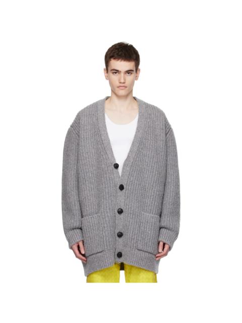 【送料&関税込】Bottega Veneta Cappuccino Wool Blend Cardiga Bottega Veneta Cappuccino Wool Blend Cardigan | italist