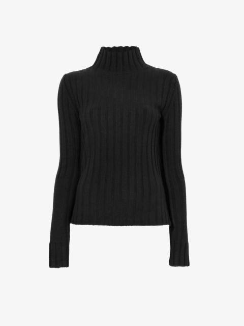 Haven Sweater in Midweight Cashmere Rib